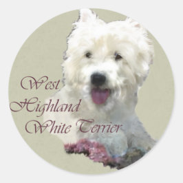 Adesivo West Highland White Terrier Art