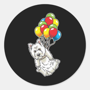 Adesivo West Highland White Terrier Westie Gifts