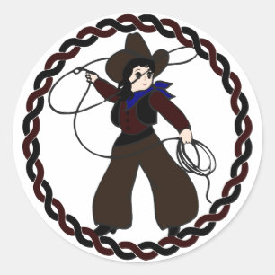 Adesivo Western Cowgirl Sticker