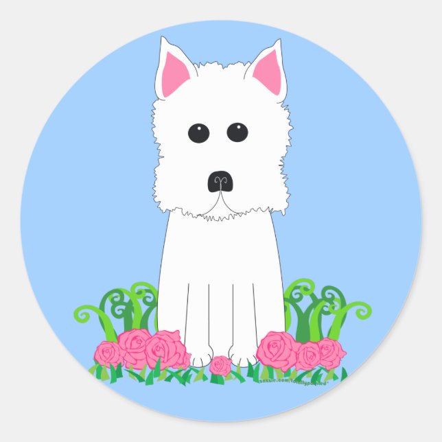 Adesivo Westie (Frente)
