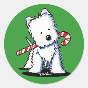 Adesivo Westie Cutie Stickers