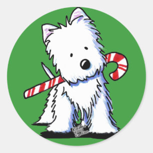 Adesivo Westie Cutie Stickers