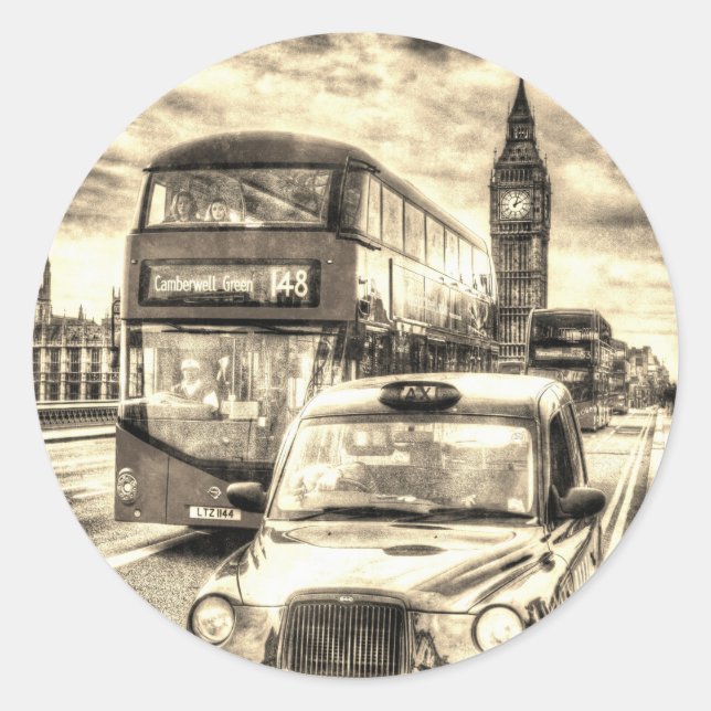 Adesivo Westminster Bridge London (Frente)