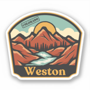 Adesivo Weston, Colorado Sticker