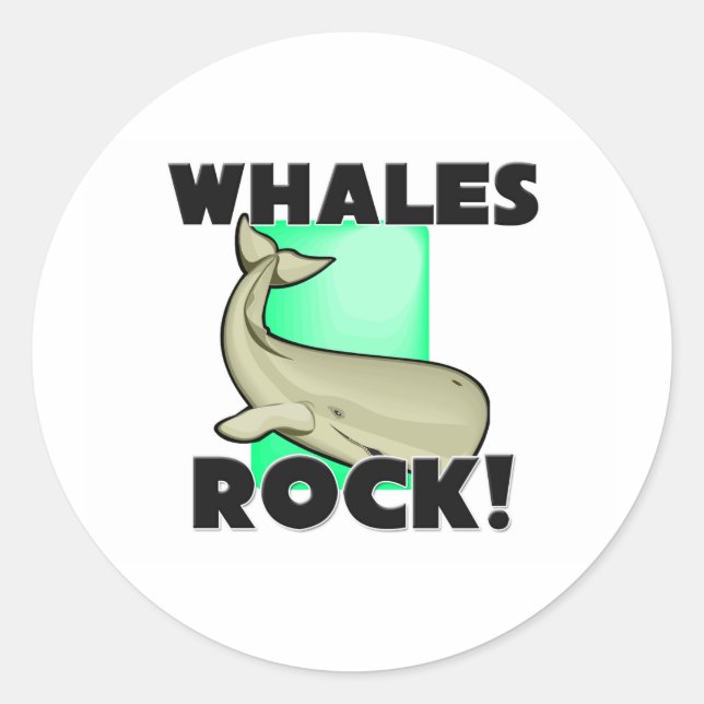 Adesivo Whales Rock (Frente)