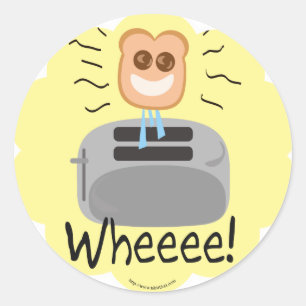 Adesivo Wheeee! brinde feliz!