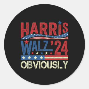Adesivo Wheimer, obviamente! Harris Waltz 2024 Eleição 1