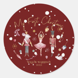 Adesivo Whimsic Meu Primeiro Nome De Crianças Noturcentas 