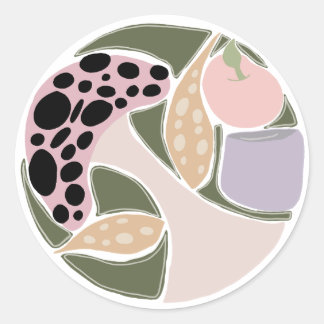 Adesivo Whimsical Autumn Vibes – Cozy Fall Sticker Design