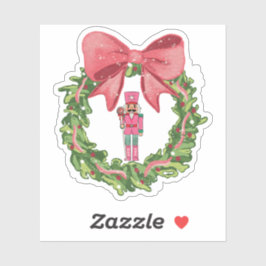 Adesivo Whimsical Nutcracker Christmas Wreath
