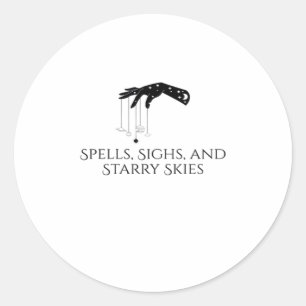 Adesivo Whimsigoth Ink – Florestas Místicas, Luas & Magia 