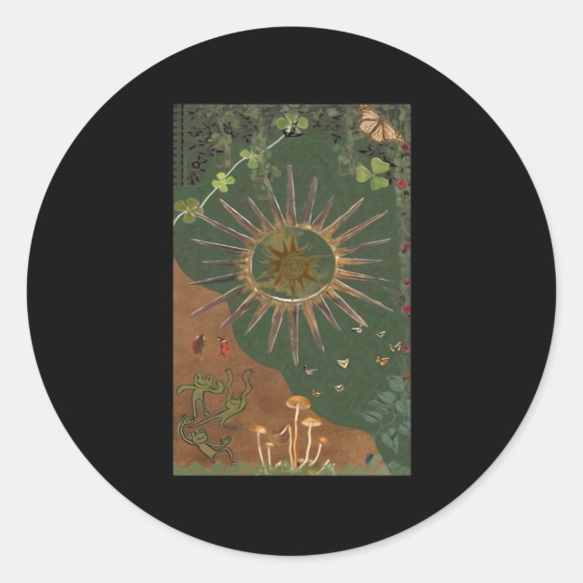 Adesivo Whimsigoth Swirl Poster (Frente)