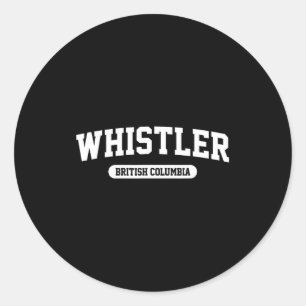 Adesivo Whistler colúmbia britânica canadá montanha de esq