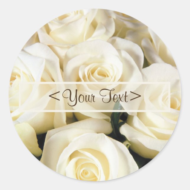 Adesivo White Rose Elegance (Frente)