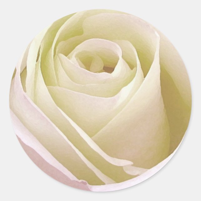 Adesivo White Rose Sticker (Frente)