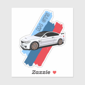 Adesivo White Track Beast Performance Racing Stripes