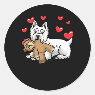 Adesivo White West Highland Terrier Dog