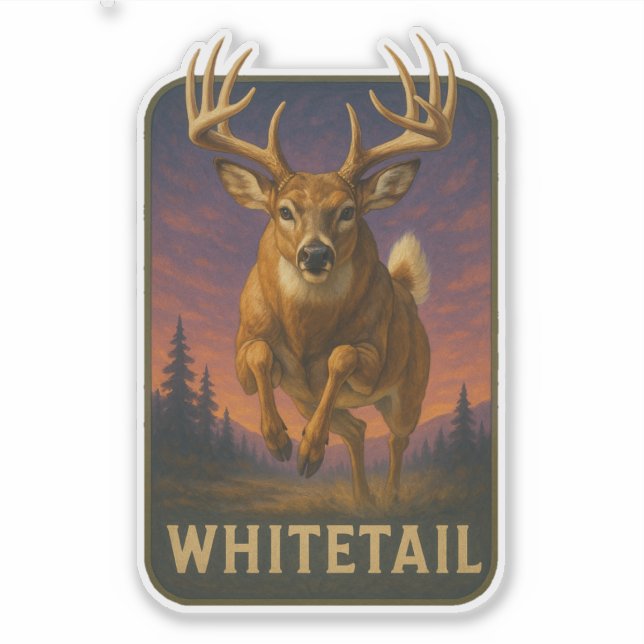 Adesivo Whitetail Sticker (Frente)