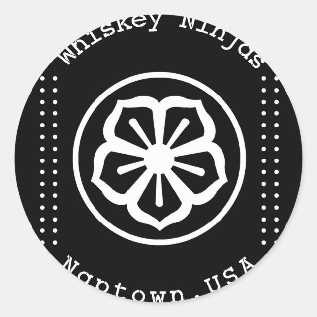 Adesivo Whkey Ninjas Karate Kid Sticker (Frente)