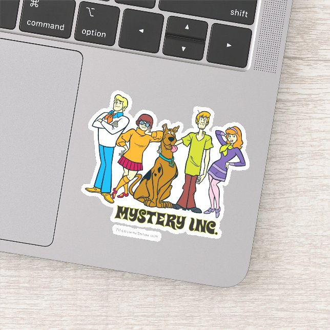 Adesivo Whole Gang Standby Mystery Inc (Detalhe)