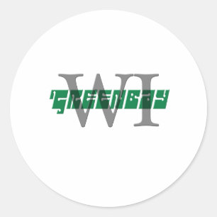 Adesivo wi greenbay