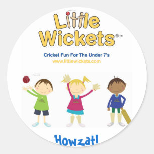 Adesivo Wicket pequenos Howzat