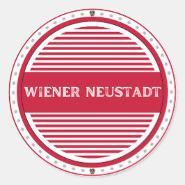 Adesivo Wiener Neustadt City Emblem Austrian Identity