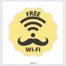Wifi Business, wifi Sticker livre