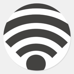 Adesivo Wifi network symbol