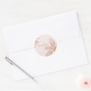 Adesivo Wild Daisy Boho Obrigado Presente
