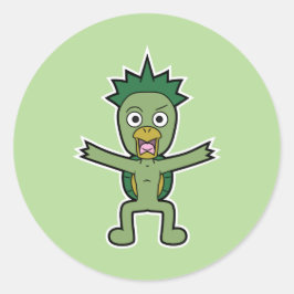 Adesivo Wild Gawappa - Monstro do Kappa Yokai Japonês