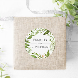 Adesivo Wild Meadow | Casamento Botânico Verde