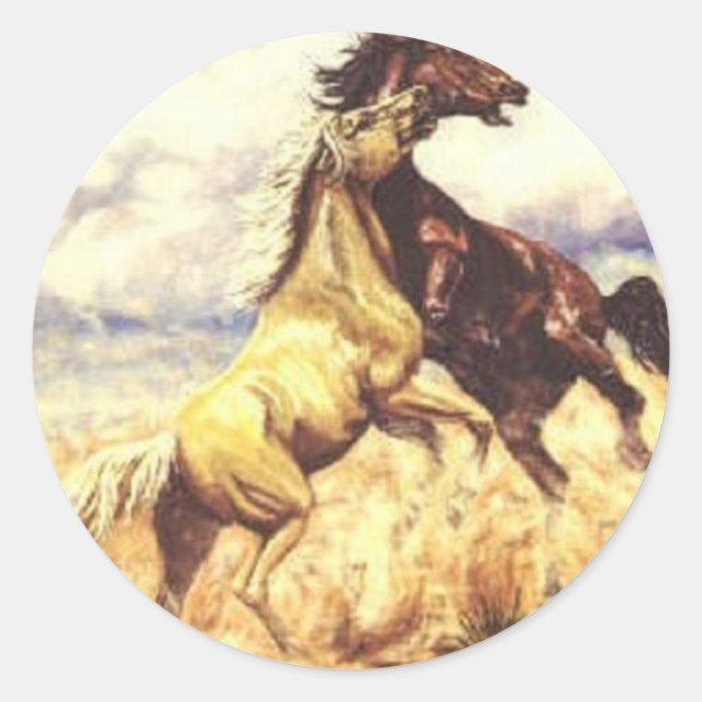 Adesivo Wild Mustangs (Frente)