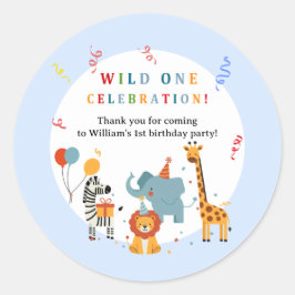Adesivo Wild One First Birthday Invitation