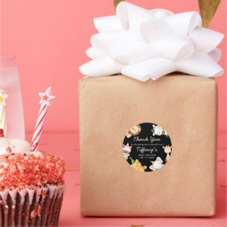 Adesivo Wild One Jungle Safari Baby Shower Party