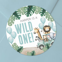 Wild One Safari 1st Birthday