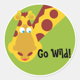 Adesivo Wild Thing - Sticker - Girafa