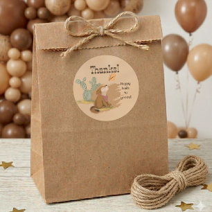 Adesivo Wild West Rustic Trails Cowboy