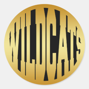 ADESIVO WILDCATS - OURO