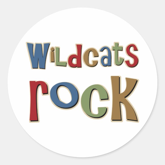 Adesivo Wildcats Rock (Frente)