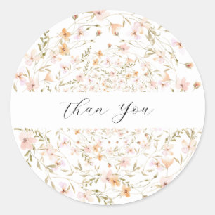 Adesivo Wildflower Boho Floral Wedding
