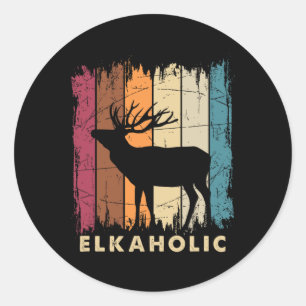 Adesivo Wildlife Buck Elk Hunter Deer Silhouette E