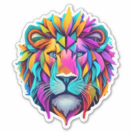 Adesivo Wildlife Wonders Lion Sticker Delights