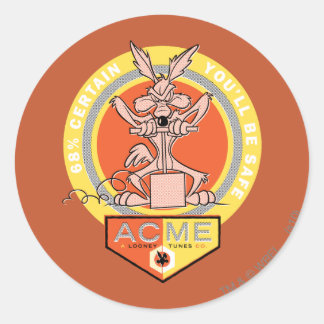 Adesivo WILE E. COYOTE™ Acme - 68% certo de que você estar