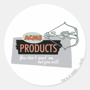 Adesivo WILE E. COYOTE™ Acme Products 9