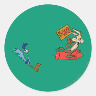 Adesivo WILE E. COYOTE™ e ROAD RUNNER™ ACME Rocket