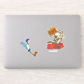 Adesivo WILE E. COYOTE™ e ROAD RUNNER™ ACME Rocket