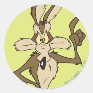 Adesivo WILE E. COYOTE™ Em Pé de Guerra