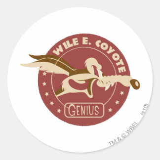 Adesivo WILE E. COYOTE™ Gênio