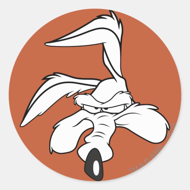 Adesivo WILE E. COYOTE™ Head Shot (Frente)